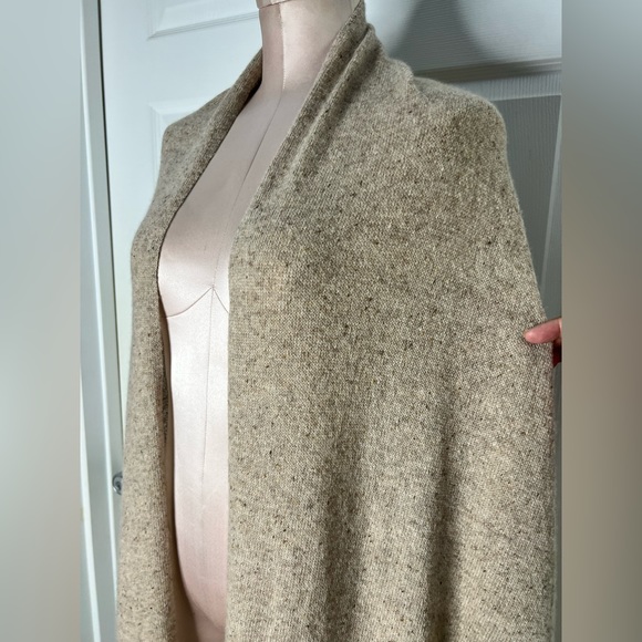 Autumn Cashmere Taupe Scarf Wrap Sz One Size - Picture 9 of 14